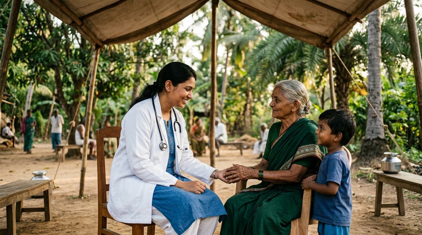 Healthcare outreach and wellness camp by Rakvih Foundation